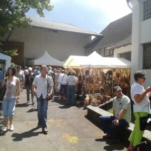 Viel los am Stand in Stumpertenrod