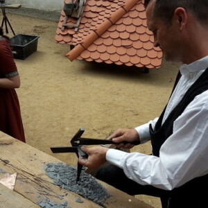 Zunft- und Handwerkermarkt Altes Handwerk beim Zunft- und Handwerkermarkt in Seligenstadt