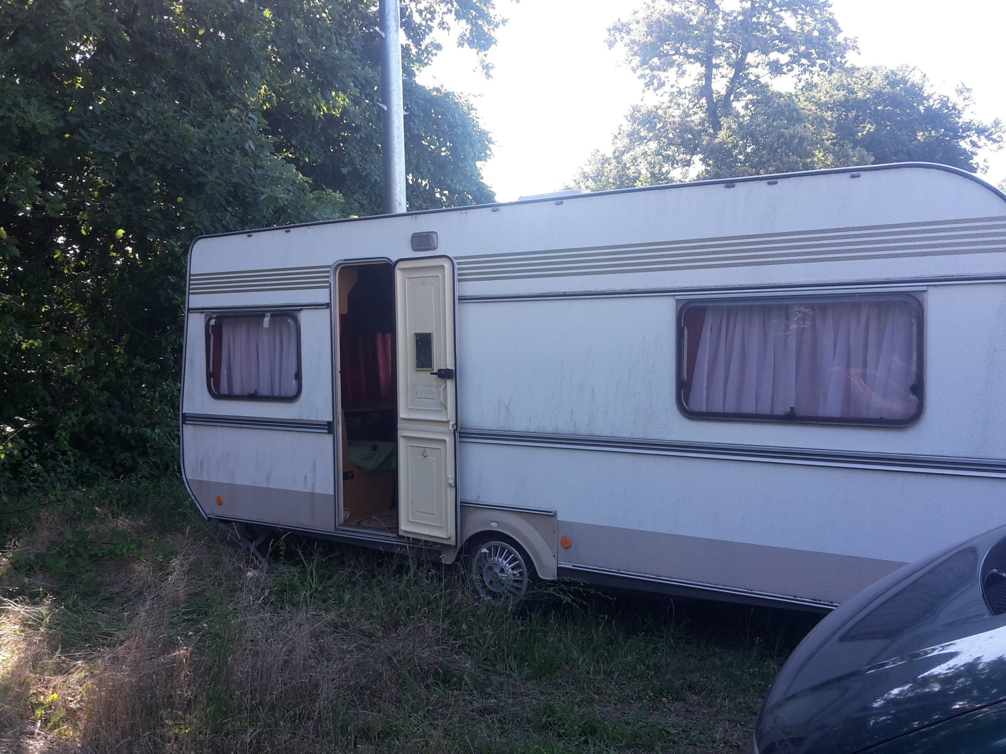 Kurzcamping in Himbach beim Mittelatermarkt