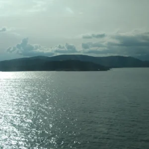 Bucht von Porto Vecchio Entlang Korsikas Ostküste Richtung Süden