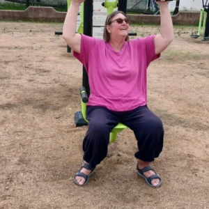 Und nochmal Fitness mit Spaß