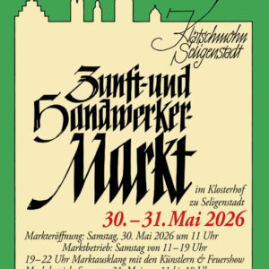 Quelle Klatschmohn e.V. Flyer Klatschmohn e.V. für den Zunft- und Handwerkermarkt 2026