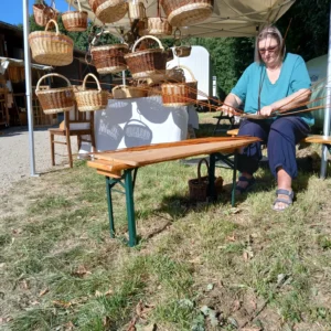 Hoffest Pappelhof - Flechtvorführung